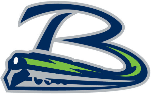 bloomington thunder 2014-pres secondary logo iron on transfers for clothing